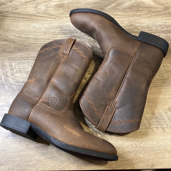 Ariat Heritage Western Women’s Boot Size 8 | Distressed Brown - Picture 2 of 5